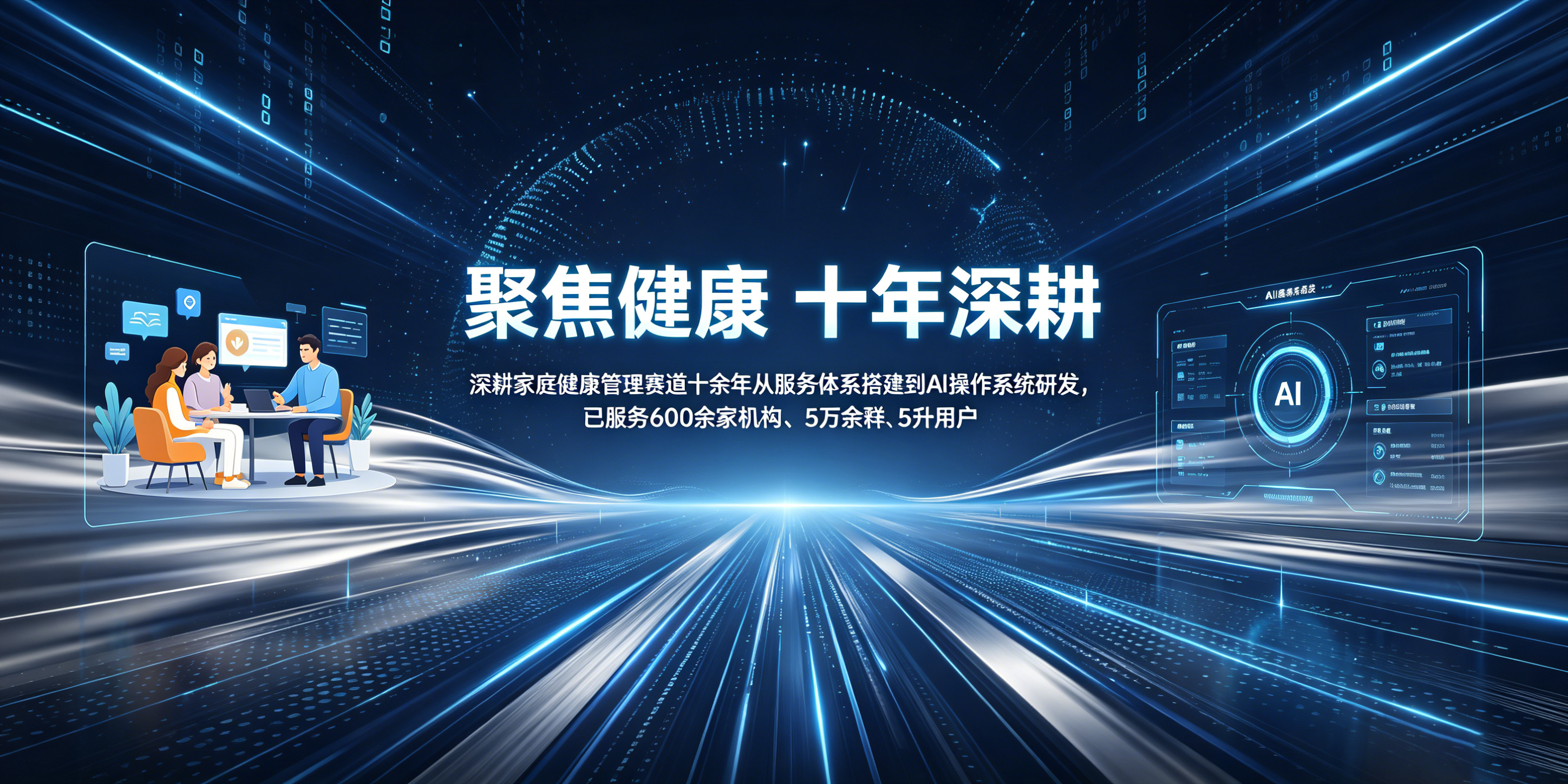 聚焦健康 十年深耕模块图片